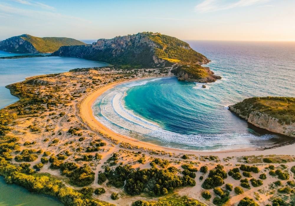 Peloponnese beach