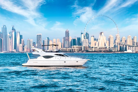 Charter a Yacht around Dubai Marina