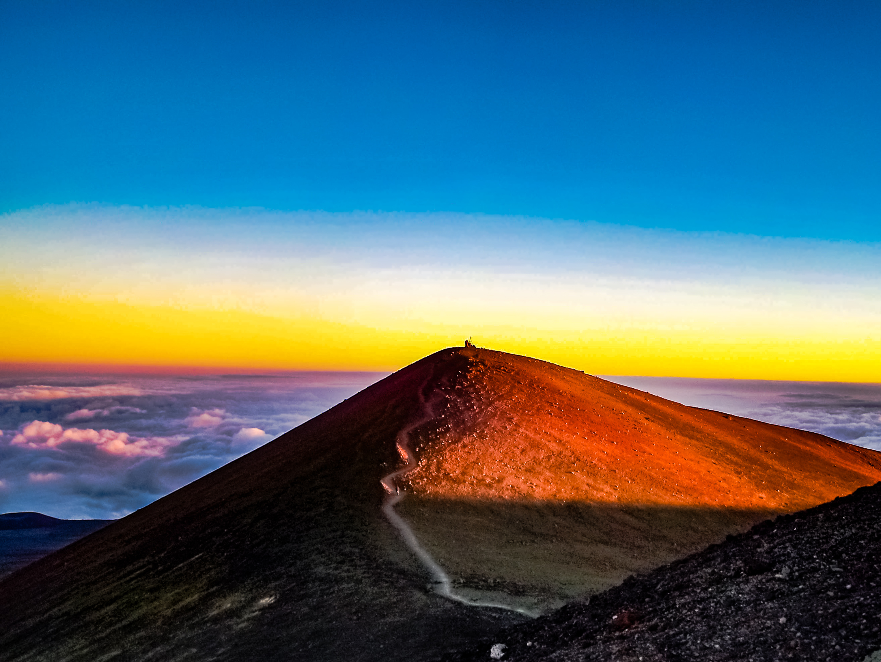 Mauna Kea Summit on the Big Island of Hawaii