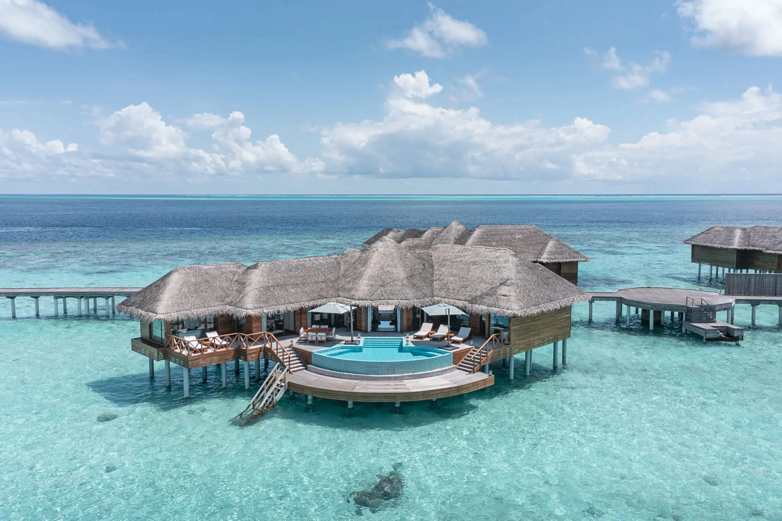 Two Bedroom Ocean Pavilion with Outdoor Pool, Huvafen Fushi
