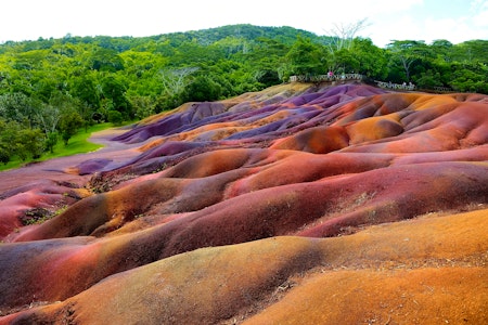 Chamarel's seven coloured earths, Mauritius