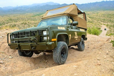 Chevy Blazer Military Vehicle Desert Adventure