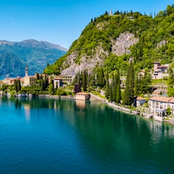 Seaplane Flight Over Lake Como