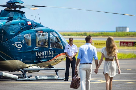 Island of Tahiti Scenic Helicopter Flights © Grégoire Le Bacon Tahiti Nui Helicopters