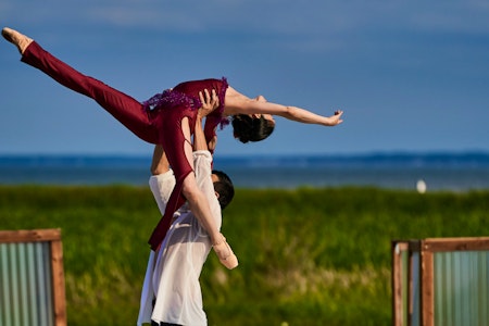 Ballet by the Ocean - Summer Series rehearsal