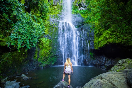 Wailua Falls, near Lihue, Kauai