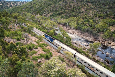 Indian Pacific Rail Journey - Heading through Avon Valley