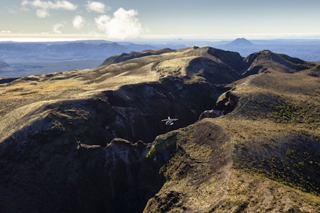 Mt Tarawera Volcanic Adventure - Helicopter
