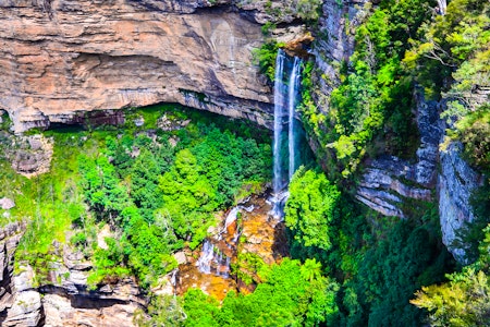 Waterfall in Blue Mountains, Australia