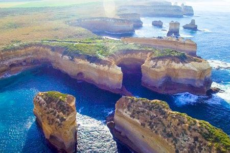 Loch Ard Gorge and Arch Island - Great Ocean Road, Australia