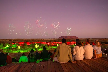 Wintjiri Wiru Sunset Dinner - Voyages Indigenous Tourism Australia