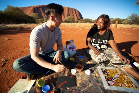 Makuru Art Dot Painting Workshop - Tourism Australia