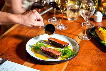 Meal, Veuve Clicquot Desert Dining Experience
