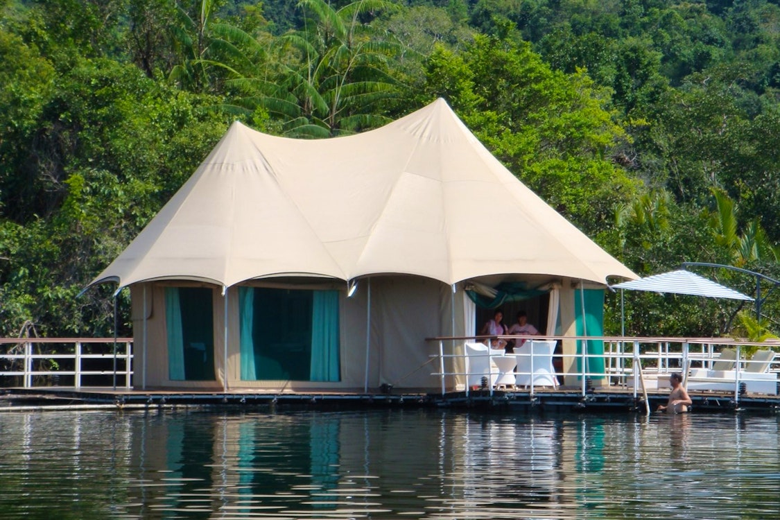 Floating Lodge at 4 Rivers Floating Lodge, Cambodia