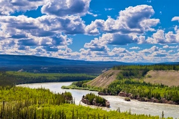 Dawson City to Whitehorse (333 miles) to UK