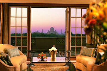 Drive or take a train to Agra