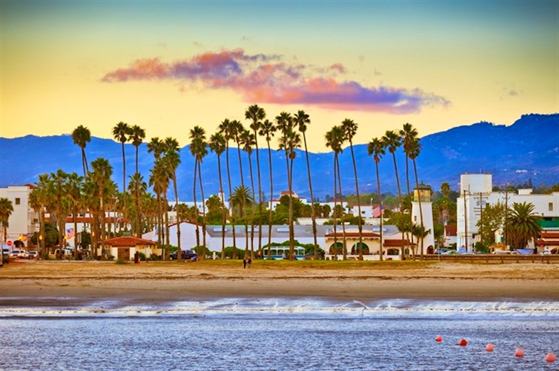 Santa Barbara From The Pier