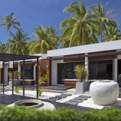 Deluxe Bungalow Exterior at Aava Resort & Spa