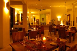 Dining area at Aditya