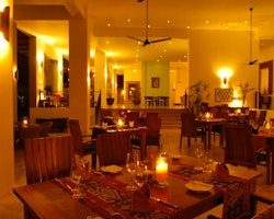 Dining area at Aditya