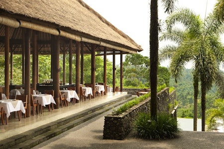 Plantation Restaurant at Alila Ubud, Bali