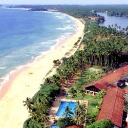 Beach view of Avani Bentota, Sri Lanka