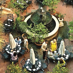 Outside Dining at Charleston Place, A Belmond Hotel, Charleston