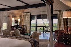 Luxury Tent Interior at Khwai River Lodge, A Belmond Safari, Botswana