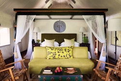 Luxury Tent Interior at Khwai River Lodge, A Belmond Safari, Botswana
