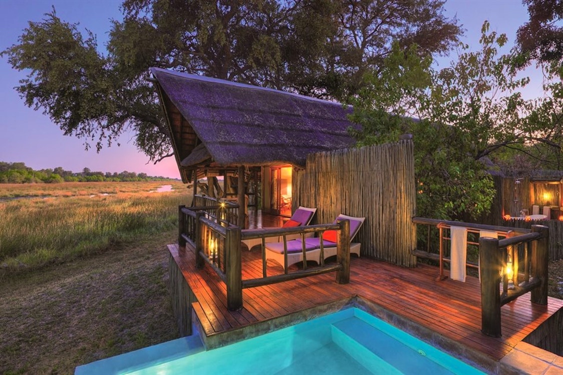 Luxury Tent Exterior at Khwai River Lodge, A Belmond Safari, Botswana