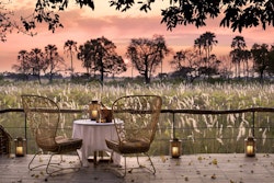 Alfresco Dining at &Beyond Sandibe Okavango Safari Lodge