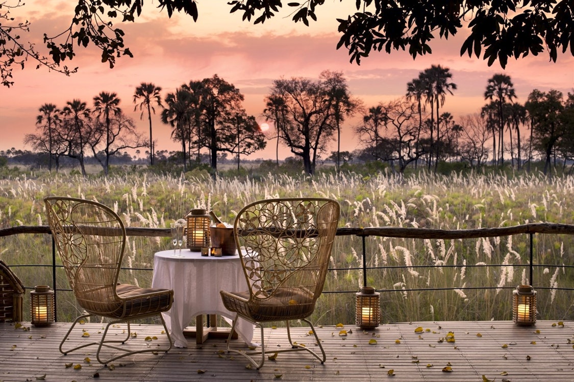 Alfresco Dining at &Beyond Sandibe Okavango Safari Lodge