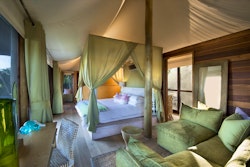 Luxury Tent at &Beyond Xaranna Okavango Delta Camp