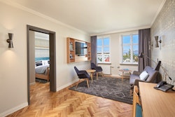 King One Bedroom Suite, Canopy by Hilton Reykjavik Hotel, Iceland