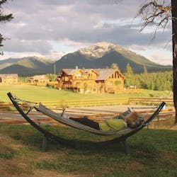 Relaxing at Echo Valley Ranch