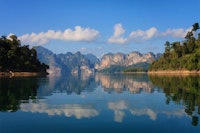 Lake at Elephant Hills Rainforest Camp