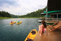 Kayaking at Elephant Hills Rainforest Camp