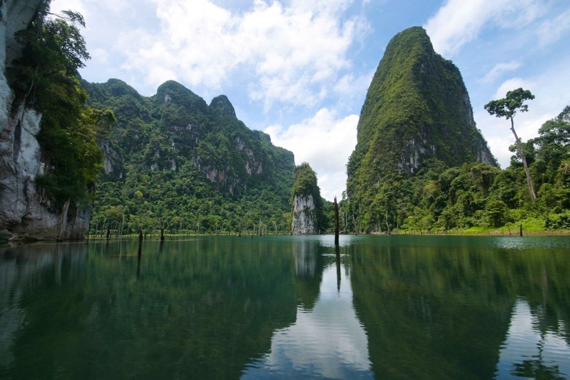 Beautiful view at Elephant Hills Rainforest Camp