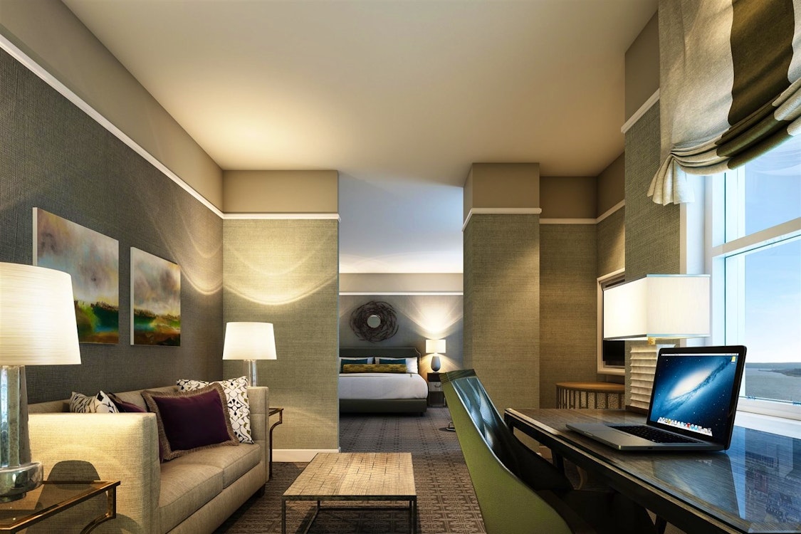 Junior Suite at Fairmont Le Chateau Frontenac, Quebec City