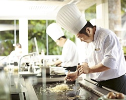 Omakase Restaurantat Gaya Island Resort, Borneo