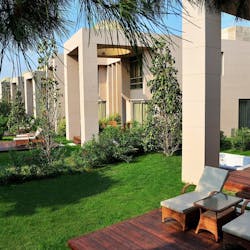 Private Terrace at Gloria Serenity Resort, Belek, Turkey
