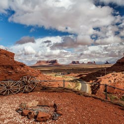 View From Red Rock Hill House at Goulding's Trading Post and Lodge