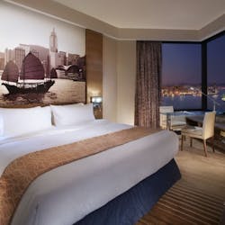 Superior Harbour View Room at Harbour Grand Hong Kong