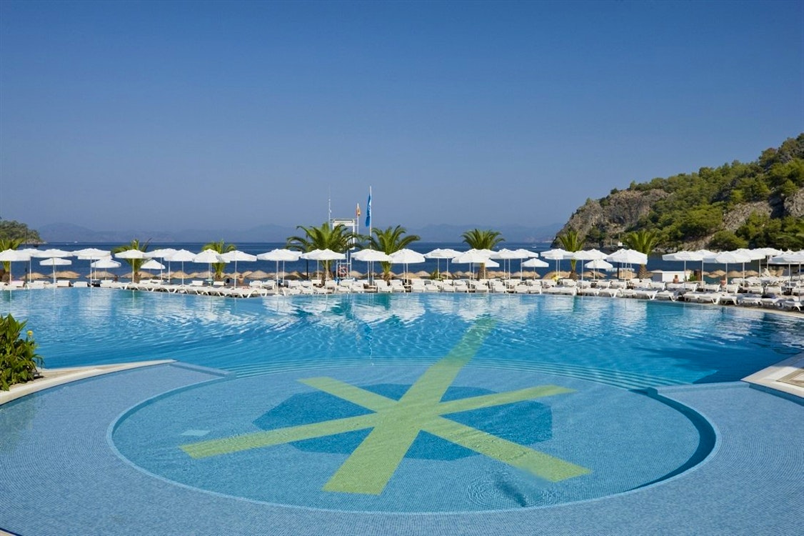 Resort Pool at Hillside Beach Club, Fethiye, Turkey