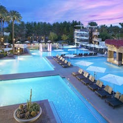 Pool area at Hyatt Regency Scottsdale Resort & Spa at Gainey Ranch