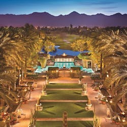 Fountain Court at Hyatt Regency Scottsdale Resort & Spa at Gainey Ranch