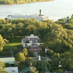Aerial View of Inn at Houmas House, Louisiana