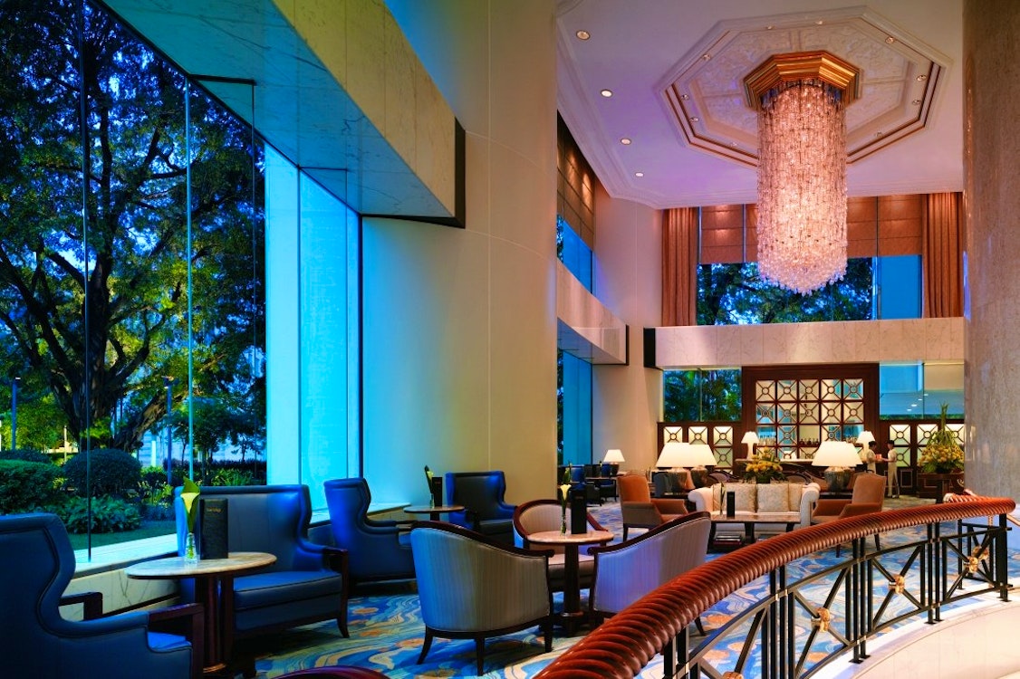 Lobby Lounge at Island Shangri La, Hong Kong