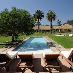Swimming Pool, La Casona of Matetic Vineyard