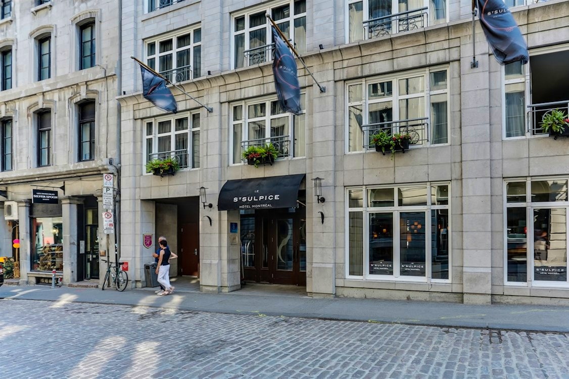 Exterior of Le Saint-Sulpice, Montreal